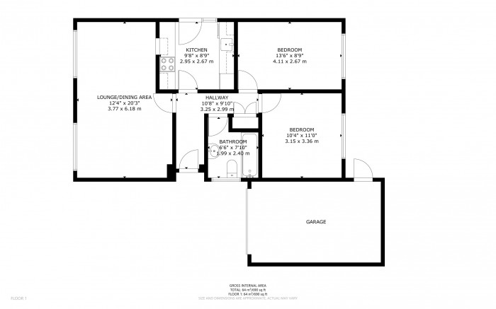 Floorplan for Herstmonceux, Hailsham, East Sussex