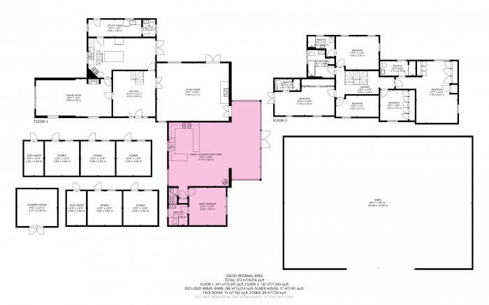 Floorplan for Chiddingly, Lewes, East Sussex