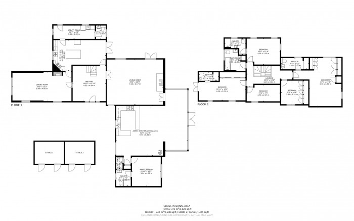Floorplan for Chiddingly, Lewes, East Sussex