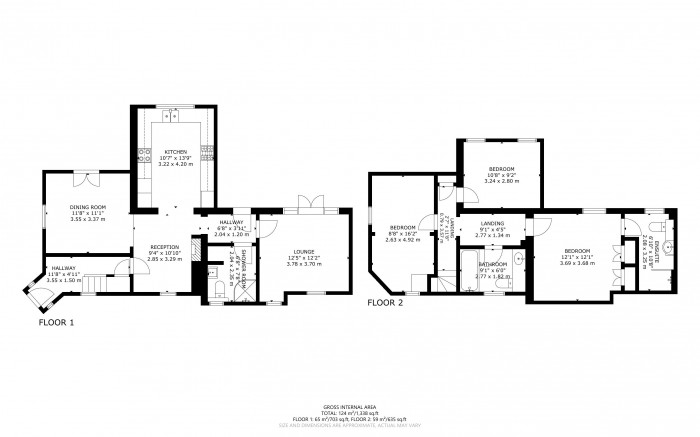 Floorplan for Horam, Heathfield, East Sussex