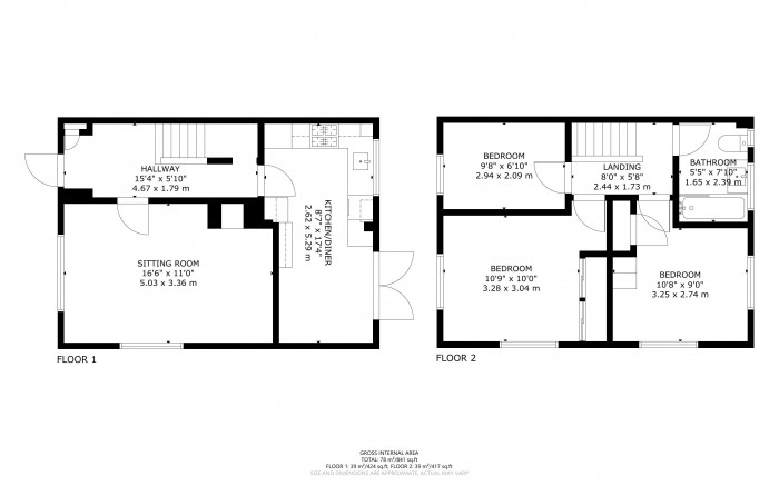 Floorplan for Horam, Heathfield, East Sussex