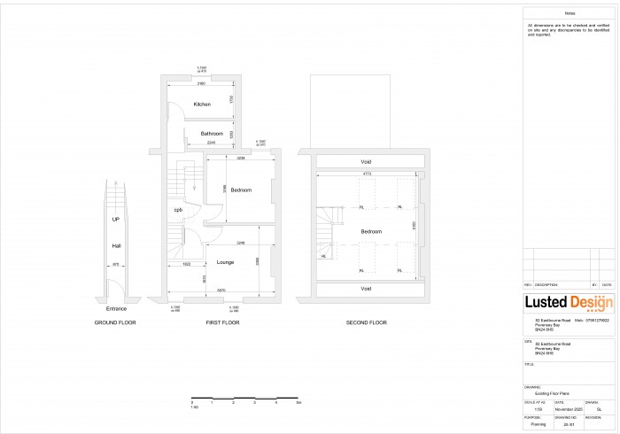 Floorplan for Pevensey Bay, Pevensey, East Sussex