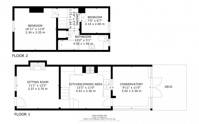 Floorplan for Gordon Road, Hailsham, East Sussex